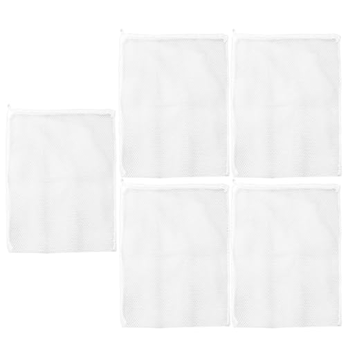 yakermur Filter-Netzbeutel für Aquarium, 5 x Filterbeutel für Aquarien, wiederverwendbar, Reißverschluss, Mehrzweck-Wasseraufbereitungsausrüstung für Torf, zerkleinerte Korallen yakermur Filter-Netzbeutel für Aquarium, 5 x Filterbeutel für Aquarien, wiederverwendbar, Reißverschluss, Mehrzweck-Wasseraufbereitungsausrüstung für Torf, zerkleinerte Korallen von yakermur