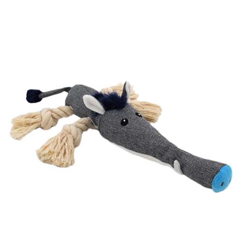 yakermur Gefüllte Kau -Hundespielzeug, quietschendes Hundespielzeug, Quietschende, bissresistente tierform simulierte Seilspielzeug, Quietschende interaktive Hund Plüsch für Welpen zaht, für kleine, yakermur Gefüllte Kau -Hundespielzeug, quietschendes Hundespielzeug, Quietschende, bissresistente tierform simulierte Seilspielzeug, Quietschende interaktive Hund Plüsch für Welpen zaht, für kleine, von yakermur