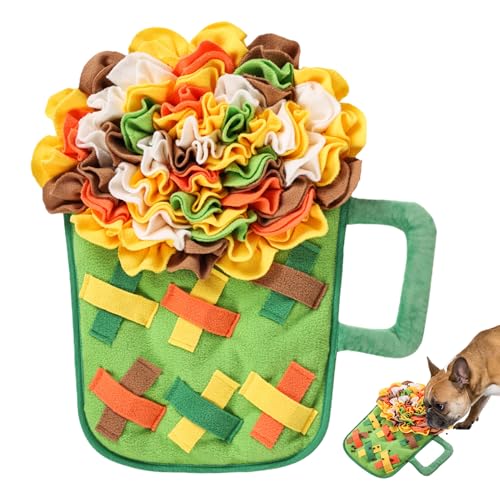 yakermur Hunde Schnüffelteppich | Hunde Futtersuchspielzeug | Interaktives Intelligenzspielzeug Mit Rutschfestem Futterplatz Zur Beschäftigung Für Training Zuhause Unterwegs Drinnen Draußen yakermur Hunde Schnüffelteppich | Hunde Futtersuchspielzeug | Interaktives Intelligenzspielzeug Mit Rutschfestem Futterplatz Zur Beschäftigung Für Training Zuhause Unterwegs Drinnen Draußen von yakermur