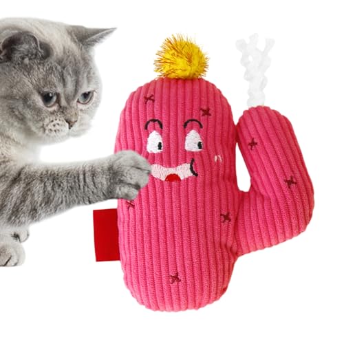 yakermur Katzenministerspielzeug, Katzenministerspielzeug für Katzen,Kaktuskatze Anreicherung Spielzeug Interactive Chew | Bissfestkissen, interaktive Spiele mit, Zähneputzläden für Haustiere, yakermur Katzenministerspielzeug, Katzenministerspielzeug für Katzen,Kaktuskatze Anreicherung Spielzeug Interactive Chew | Bissfestkissen, interaktive Spiele mit, Zähneputzläden für Haustiere, von yakermur