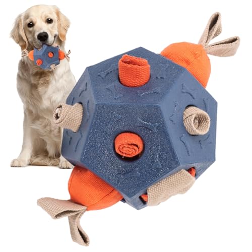 yakermur Leckerli-Spender Hundespielzeug, Kauspielzeug Mit Leckerli-Funktion Interaktiv Für Hunde, Mit Quietschelement Zur Beschäftigung Für Wohnung Balkon Garten yakermur Leckerli-Spender Hundespielzeug, Kauspielzeug Mit Leckerli-Funktion Interaktiv Für Hunde, Mit Quietschelement Zur Beschäftigung Für Wohnung Balkon Garten von yakermur