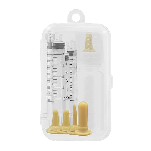 11 s Pet Feeding Bottles Newborn Small Animal Milk Bottle Nipple Syringes Feeder for Ten Puppy Nursing von yanwuwa