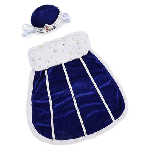 Atmungsaktive Hundekleidung mit Kronenhut, bequemes Haustierkostüm, Cosplay-Zubehör, Urlaub, Halloween, Dressingup-Outfit, Hundekleidungsset Atmungsaktive Hundekleidung mit Kronenhut, bequemes Haustierkostüm, Cosplay-Zubehör, Urlaub, Halloween, Dressingup-Outfit, Hundekleidungsset von yanwuwa