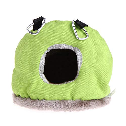 Warmes Vogelnest Hängematte, Haus, Winter, Plüschzelt, Versteck, Schlafbett für Kanarienvögel, einfaches Aufhängen für Käfig Warmes Vogelnest Hängematte, Haus, Winter, Plüschzelt, Versteck, Schlafbett für Kanarienvögel, einfaches Aufhängen für Käfig von yanwuwa