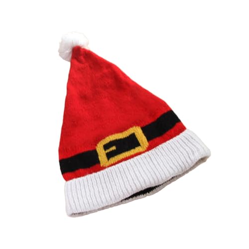 Weihnachtsmütze für Hunde, warm, gestrickt, gewebt, für kleine bis große Tiere, Party, Innenbereich, Haustierzubehör Weihnachtsmütze für Hunde, warm, gestrickt, gewebt, für kleine bis große Tiere, Party, Innenbereich, Haustierzubehör von yanwuwa