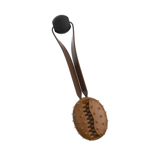 yanwuwa Slow Feeder Hundespielzeug, Bohnen, Kauknochen mit Leckerli-Spender, Seilknoten-Design, Gummi, für Gesundheit, Stressabbau, Kauspielzeug von yanwuwa