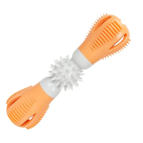 yanzisura Bite and Brush Hundespielzeug | Hantel-Welpen-Zahnbürstenspielzeug – interaktives Gummi-Kauspielzeug für Hunde, robuster Hundezahnbürstenstab für Spiel und Unterhaltung yanzisura Bite and Brush Hundespielzeug | Hantel-Welpen-Zahnbürstenspielzeug – interaktives Gummi-Kauspielzeug für Hunde, robuster Hundezahnbürstenstab für Spiel und Unterhaltung von yanzisura