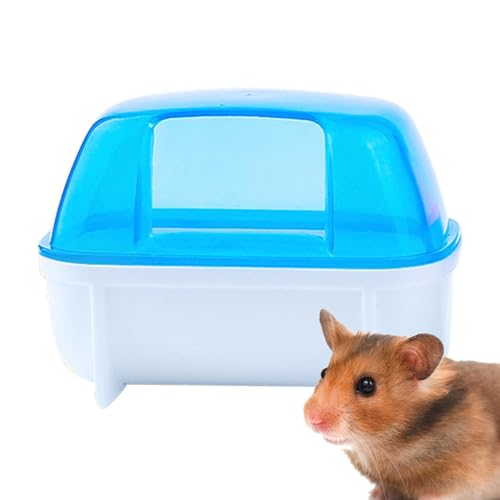 yanzisura Hamster-Sandbad | Hamster-Sandbadebox Katzentoilette, Hamster-Sandbadbox, abnehmbares Zwerghamster-Zubehör für Chinchilla, Rennmäuse yanzisura Hamster-Sandbad | Hamster-Sandbadebox Katzentoilette, Hamster-Sandbadbox, abnehmbares Zwerghamster-Zubehör für Chinchilla, Rennmäuse von yanzisura