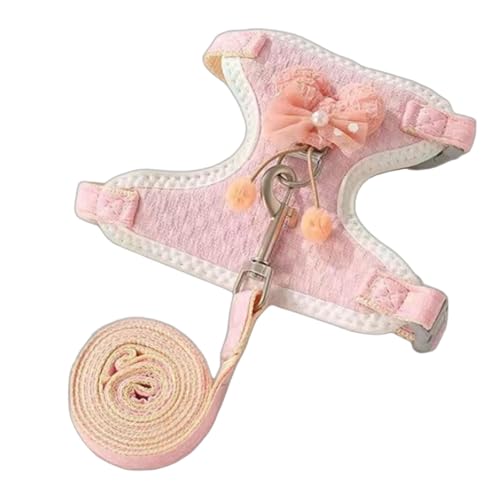 yanzisura Haustier-Brustgurt, Haustier-Geschirrgurt - Weste für Spaziergänger, Brustgurt,Hundeausführgerät im Schleifendesign für Reisen, Picknick, Ausgehen und Camping yanzisura Haustier-Brustgurt, Haustier-Geschirrgurt - Weste für Spaziergänger, Brustgurt,Hundeausführgerät im Schleifendesign für Reisen, Picknick, Ausgehen und Camping von yanzisura