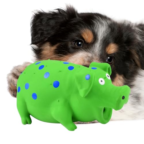 yanzisura Quietschendes Hundespielzeug Kauspielzeug Für Hunde Quietschen Interaktives Spielzeug Zahnreinigung Für Kleine Und Mittelgroße Hunde Squeak Latex Spielzeug Mit Interaktivem Squeaker von yanzisura