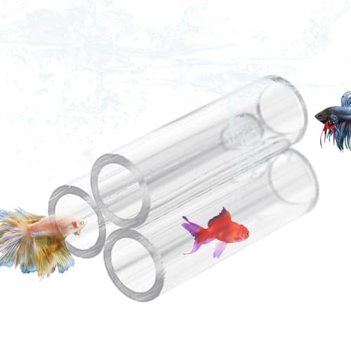 yanzisura Shrimp Shelter Tube – Transparentes Acryl-Garnelennest für Aquarien – Fisch-Lebensraum für Garnelen, Brutrohr, Versteckhöhle yanzisura Shrimp Shelter Tube – Transparentes Acryl-Garnelennest für Aquarien – Fisch-Lebensraum für Garnelen, Brutrohr, Versteckhöhle von yanzisura