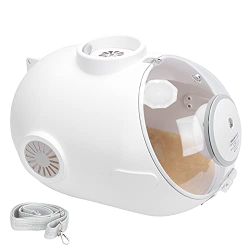 YAOGOHUA Cat Capsule Carrier Transparent Shoulder Bag Capsule with Inbuilt Fan Light Food Box YAOGOHUA Cat Capsule Carrier Transparent Shoulder Bag Capsule with Inbuilt Fan Light Food Box von yaogohua
