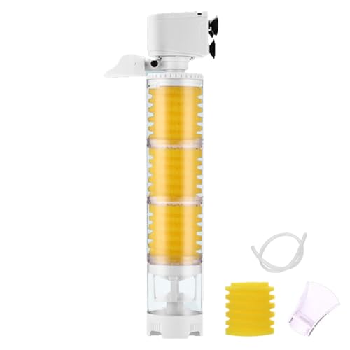 Aquarium-Tankfilter – effizienter interner Filter, langlebiger leiser Betrieb | -Filtersystem für Aquarium und Schildkröte mit Sauerstoffverbesserung für saubere Wasserumgebung Aquarium-Tankfilter – effizienter interner Filter, langlebiger leiser Betrieb | -Filtersystem für Aquarium und Schildkröte mit Sauerstoffverbesserung für saubere Wasserumgebung von ycezw