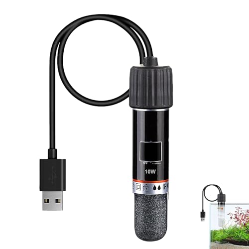 Aquarium-Warmwasserbereiter: Energieeffizienzelement, Miniaturgerät, stabile Leistung, einfache Konfiguration, einstellbare Tauchheizung für tropische Fische, Unterstände Aquarium-Warmwasserbereiter: Energieeffizienzelement, Miniaturgerät, stabile Leistung, einfache Konfiguration, einstellbare Tauchheizung für tropische Fische, Unterstände von ycezw