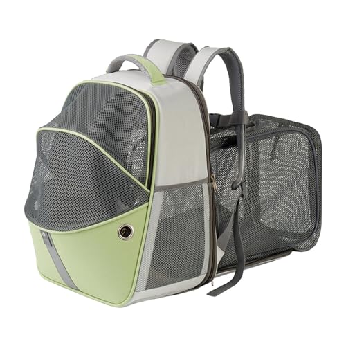 Ausziehbare Transporttasche für Haustiere – Reiserucksack für Katzen, Rucksack für Katzen, atmungsaktiver Katzenträger | Belüfteter Reise-Transportler für Hunde mit transparentem Ausziehbare Transporttasche für Haustiere – Reiserucksack für Katzen, Rucksack für Katzen, atmungsaktiver Katzenträger | Belüfteter Reise-Transportler für Hunde mit transparentem von ycezw