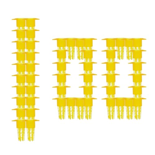 Honey Bee Queen Käfig Bienenkäfig Käfig 100 Mal Imker Kapeure Bodenschutzwerkzeuge mit effektiver Schutzhülle für Gartenarbeit P von ycezw