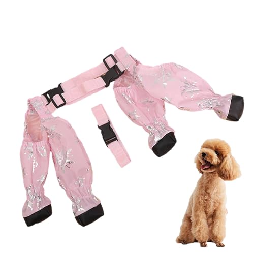 ycezw Hosenträgerstiefel für Hunde, Hosenträgerstiefel für Hunde, atmungsaktiv, wasserdicht, einfach anzuziehen, mit festsitzendem Fußschutz | ycezw Hosenträgerstiefel für Hunde, Hosenträgerstiefel für Hunde, atmungsaktiv, wasserdicht, einfach anzuziehen, mit festsitzendem Fußschutz | von ycezw