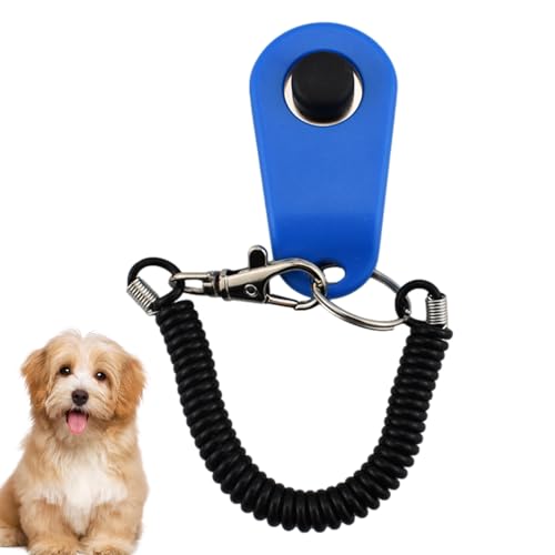 Hunde Clicker Gerät, Leichter Welpenklicker | Handlicher Gehorsamkeitstrainer mit hörbarer Feedback-Taste, Trainingsgerät für Hunde Katzen Vögel Pferde, Tragbare Tierhilfe zur Verstärkung von Befehlen Hunde Clicker Gerät, Leichter Welpenklicker | Handlicher Gehorsamkeitstrainer mit hörbarer Feedback-Taste, Trainingsgerät für Hunde Katzen Vögel Pferde, Tragbare Tierhilfe zur Verstärkung von Befehlen von ycezw