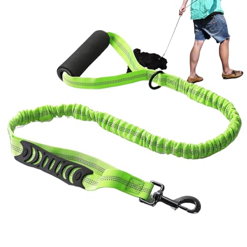 Hundeleine – elastische Hundeleine für Haustiere, stoßabsorbierend, hohe Dichte mit Griff, verschleißfeste Hundeleine zum Gehen, Laufen, Leine Hundeleine – elastische Hundeleine für Haustiere, stoßabsorbierend, hohe Dichte mit Griff, verschleißfeste Hundeleine zum Gehen, Laufen, Leine von ycezw