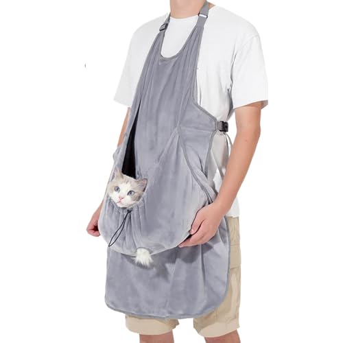 Katzentragetasche, Katzentragetasche, Kätzchentragetasche Mit Löchern – Waschbarer Doppellagiger Haustierschlafsack, Zubehör Für Kätzchen Und Katzentragetasche, Katzentragetasche, Kätzchentragetasche Mit Löchern – Waschbarer Doppellagiger Haustierschlafsack, Zubehör Für Kätzchen Und von ycezw