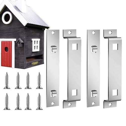 Montageständer, Stahlhalterung, Vogelhaus Aufhängung | Vogelfutterhaus Montageständer aus verzinktem Stahl langlebig - Stillutensilien für Garten, endr Montageständer, Stahlhalterung, Vogelhaus Aufhängung | Vogelfutterhaus Montageständer aus verzinktem Stahl langlebig - Stillutensilien für Garten, endr von ycezw