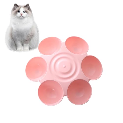 Multi-Schüssel – Futternapf – Sechs-Abschnitt-Design mit rutschfestem Boden und einer glatten Oberfläche zum Trennen von Mahlzeiten oder Wasserbedürfnissen Multi-Schüssel – Futternapf – Sechs-Abschnitt-Design mit rutschfestem Boden und einer glatten Oberfläche zum Trennen von Mahlzeiten oder Wasserbedürfnissen von ycezw