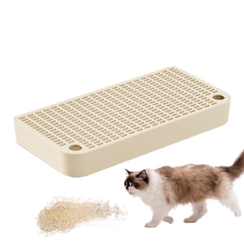 Rampe für Katzen – Wiederverwendbare Toilettenplattform, wasserdichtes Tierpedal | Katzentoilette mit weichem Griff mit waschbarem Boden, Lösung für Innenrampen für Katzen, Kaninchen und von ycezw