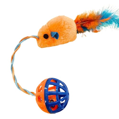 Simulierte Katzenspielzeugmaus – interaktive Plüschmaus mit Glocke, realistische Katzenmaus für den Innenbereich, ansprechendes Kätzchen-Spielzeug, ideal für Indoor-Spiele, Bewegung Simulierte Katzenspielzeugmaus – interaktive Plüschmaus mit Glocke, realistische Katzenmaus für den Innenbereich, ansprechendes Kätzchen-Spielzeug, ideal für Indoor-Spiele, Bewegung von ycezw