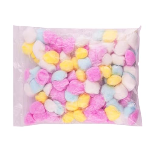 ycezw Hamsterstreu – Set mit 100 Baumwollkugeln, Einstreu für Haustiere, Winter, für kleine Tiere | perfekt für Hamsterhaus, Gerbil, Meerschweinchen ycezw Hamsterstreu – Set mit 100 Baumwollkugeln, Einstreu für Haustiere, Winter, für kleine Tiere | perfekt für Hamsterhaus, Gerbil, Meerschweinchen von ycezw