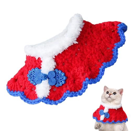 ycezw Haustier-Neujahrs-Halsband | Hundehalsband, Urlaubs-Hundehalsband, Haustier-Schal, Kranzhalsband, Haustier-Häkeltuch für Thanksgiving, Weihnachten, Spaziergänge im Freien, Partys, Reisen ycezw Haustier-Neujahrs-Halsband | Hundehalsband, Urlaubs-Hundehalsband, Haustier-Schal, Kranzhalsband, Haustier-Häkeltuch für Thanksgiving, Weihnachten, Spaziergänge im Freien, Partys, Reisen von ycezw