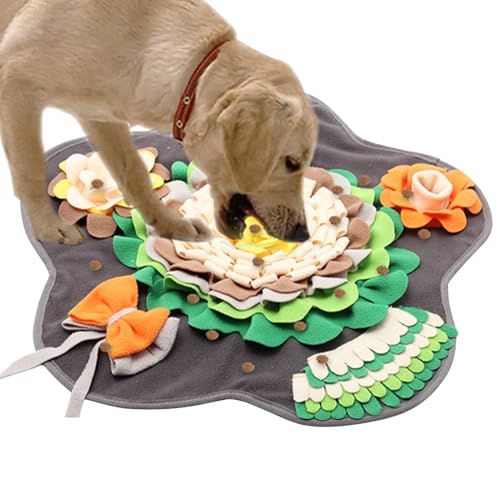 ycezw Hundefutter-Puzzle Matte | Futtermatte Zur Geistigen Förderung Und Beschäftigung,Sinnesanregung & Geistige Förderung Für Welpen Zur Stressreduzierung & Trainingsunterstützung ycezw Hundefutter-Puzzle Matte | Futtermatte Zur Geistigen Förderung Und Beschäftigung,Sinnesanregung & Geistige Förderung Für Welpen Zur Stressreduzierung & Trainingsunterstützung von ycezw