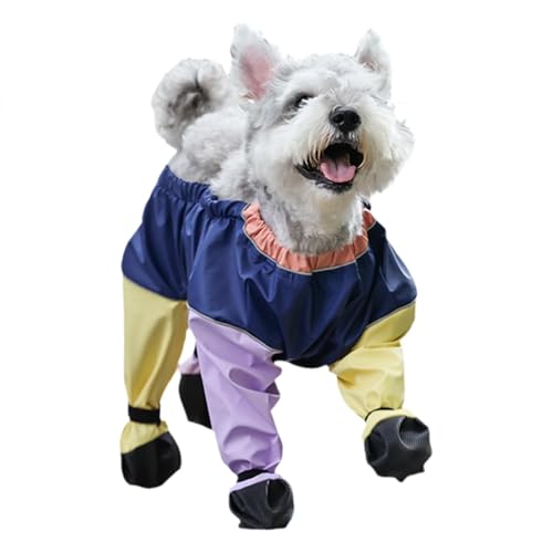 ycezw Hundehose mit Hosenträgern – Anti-Rutsch-Stiefel für Hunde – verstellbare Strapsstiefel, rutschfeste Stiefel, wasserdichte Hundeschuhe, Leggings, umfassender Schutz für den Außenbereich von ycezw