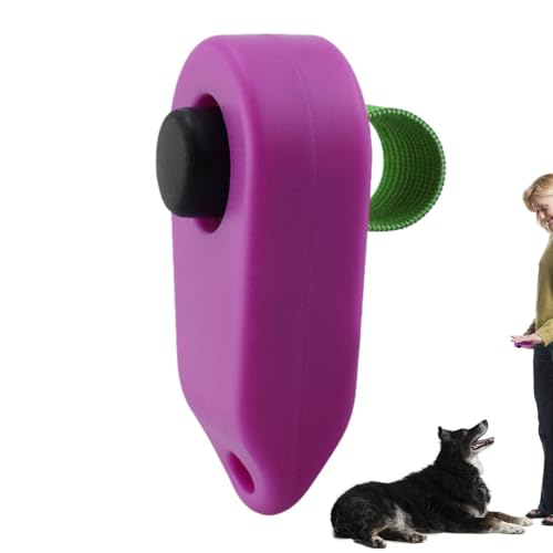 ycezw Hundeklicker zum Training | Hundetrainer Clicker - Welpentraining leicht gemacht mit einem, schnell solide Ergebnisse für Haustraining und Springen, Positive Beziehung aufbauen von ycezw