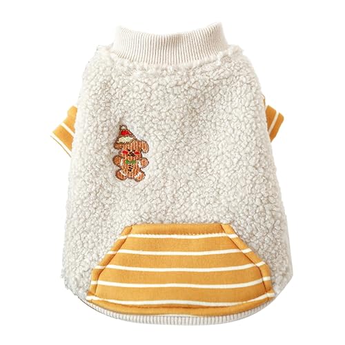 ycezw Hundemantel für kaltes Wetter, warmer Mantel für Hunde, warme Jacke für Hunde, Haustiere, weiche und bequeme Kleidung für Haustiere, Winterpullover ycezw Hundemantel für kaltes Wetter, warmer Mantel für Hunde, warme Jacke für Hunde, Haustiere, weiche und bequeme Kleidung für Haustiere, Winterpullover von ycezw