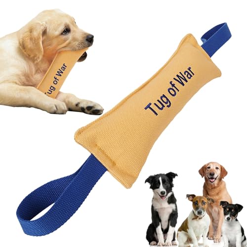 ycezw Hundespielzeug für Schlepper, Hundebiss – Hundespielzeug für Kriegsschlepper, Dog Tug Pack, robustes Beißkissen mit 2 starken Griffen | Trainingsausrüstung ycezw Hundespielzeug für Schlepper, Hundebiss – Hundespielzeug für Kriegsschlepper, Dog Tug Pack, robustes Beißkissen mit 2 starken Griffen | Trainingsausrüstung von ycezw