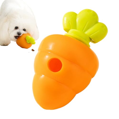 ycezw Hundezahnspielzeug | Interaktiver Leckerli-Spender für Hunde | Karottenform, interaktives Haustierzubehör zum Apportieren, Training, Spielzeit, Indoor-Unterhaltung, Zahnenübung, ycezw Hundezahnspielzeug | Interaktiver Leckerli-Spender für Hunde | Karottenform, interaktives Haustierzubehör zum Apportieren, Training, Spielzeit, Indoor-Unterhaltung, Zahnenübung, von ycezw