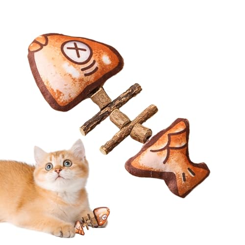 ycezw Katzenknochen-Kauspielzeug, Knochenspielzeug für Hauskatzen - Realistisches Katzen-Übungs-Kick-Spielzeug,Fesselndes Katzenminze-Kauspielzeug, Katzenübungs-Kickspielzeug für das Katzenhaus im ycezw Katzenknochen-Kauspielzeug, Knochenspielzeug für Hauskatzen - Realistisches Katzen-Übungs-Kick-Spielzeug,Fesselndes Katzenminze-Kauspielzeug, Katzenübungs-Kickspielzeug für das Katzenhaus im von ycezw