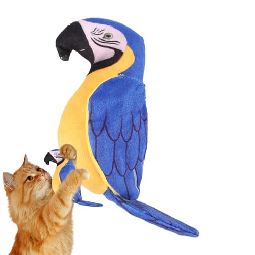 ycezw Katzenspielzeug, zwitschernder Vogel, schwingende Flügel, Katzenspielzeug | Kauspielzeug aus Plüsch für Katzen, zwitschernder Vogel, Katzenspielzeug, Beißspielzeug für Kätzchen, ycezw Katzenspielzeug, zwitschernder Vogel, schwingende Flügel, Katzenspielzeug | Kauspielzeug aus Plüsch für Katzen, zwitschernder Vogel, Katzenspielzeug, Beißspielzeug für Kätzchen, von ycezw