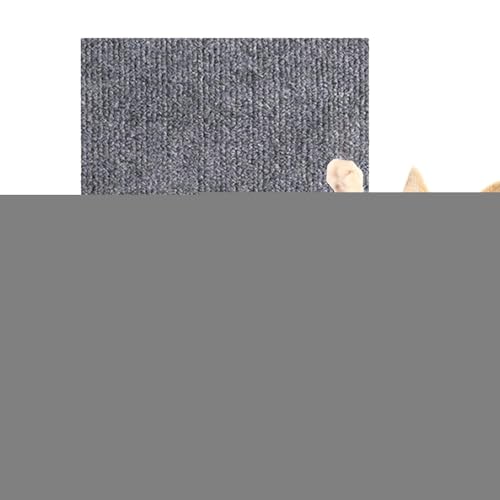 ycezw Kratzmatten für Katzen, selbstklebend, zuschneidbar, flacher Kratzer, Teppichpolster, Ersatz für Pfosten, Möbel, Baumregale, Wand von ycezw