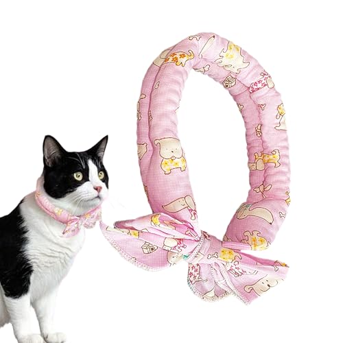 ycezw Kühlendes Halsband für Hunde, Eishalstücher für Haustiere, wasserdicht, leicht, kühlendes Halsband für Hunde und Katzen für den Außenbereich von ycezw