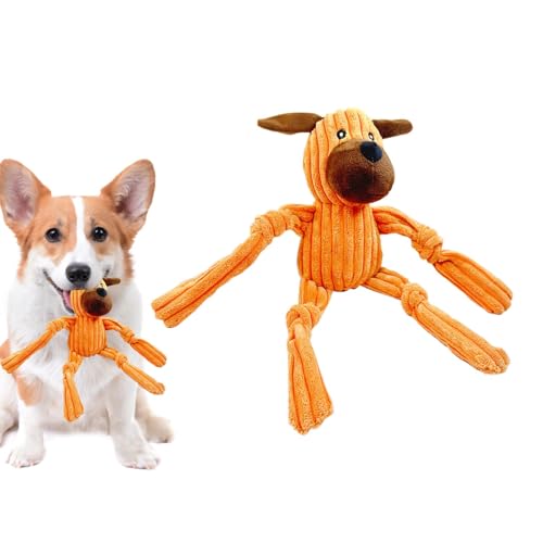 ycezw Quietschendes Hundespielzeug, Plüsch-Quietschspielzeug Für Hunde, Interaktive Quietschende Hundepuppe | Quietschendes Plüschtier Für Aggressive Kauer, Plüschspielzeug Für Hunde ycezw Quietschendes Hundespielzeug, Plüsch-Quietschspielzeug Für Hunde, Interaktive Quietschende Hundepuppe | Quietschendes Plüschtier Für Aggressive Kauer, Plüschspielzeug Für Hunde von ycezw