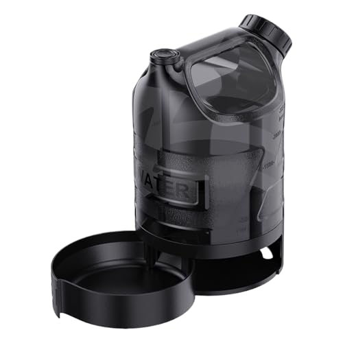 ycezw Tragbare Wasserflasche für Hunde | Tragbarer Wasserspender für Haustiere im Freien | Auslaufsichere Trinkflasche für Hunde Camping Reise Outdoor von ycezw