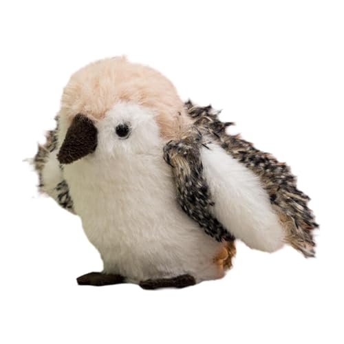 ycezw Vogel-Katzenspielzeug, interaktives Katzenspielzeug, Plüsch-Kätzchen, Zubehör für Haustiere, auf die Haut abgestimmt, für Indoor-Kätzchen für Haustiere ycezw Vogel-Katzenspielzeug, interaktives Katzenspielzeug, Plüsch-Kätzchen, Zubehör für Haustiere, auf die Haut abgestimmt, für Indoor-Kätzchen für Haustiere von ycezw
