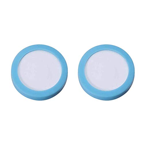 2Psc 20mm Aquarium CO2 Keramik Kohlendioxid Diffusors Slice Diffusorscheibe Keramikscheibe, Wechselkeramik, Ersatz Keramik Silikon CO2 Diffusor Zerstäuber Scheiben für Einen für Edelstahl CO2 Diffusor von yeemeen