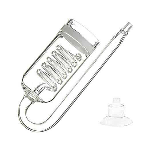 yeemeen CO2 Diffusor Aquarium Glas, Glas Diffusor Aquarium, Aquarium CO2 Diffusor U Form 5 Kreise mit Saugnapf für 60~300L Aquarium Pflanzen Tank Zubehör yeemeen CO2 Diffusor Aquarium Glas, Glas Diffusor Aquarium, Aquarium CO2 Diffusor U Form 5 Kreise mit Saugnapf für 60~300L Aquarium Pflanzen Tank Zubehör von yeemeen