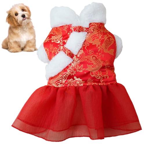 110 rote dekorative Bekleidungskleidung, Outfit Neujahr 2022 für Haustiere, dekorativ, Vintage, Mode, Thermo: traditionelles Winterkleid 110 rote dekorative Bekleidungskleidung, Outfit Neujahr 2022 für Haustiere, dekorativ, Vintage, Mode, Thermo: traditionelles Winterkleid von yeeplant