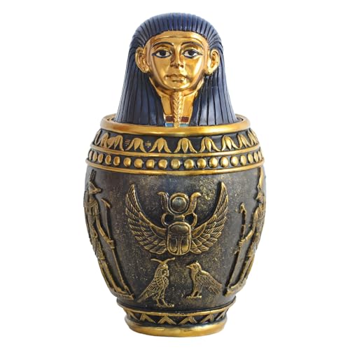 7,5 Anubis Haustierurne – Antikes ägyptisches Gedenk-Andenken, Kunstharz, dekorative Figur für Haustierasche, wunderschön strukturierte ägyptische Vintage-Heimdekoration 7,5 Anubis Haustierurne – Antikes ägyptisches Gedenk-Andenken, Kunstharz, dekorative Figur für Haustierasche, wunderschön strukturierte ägyptische Vintage-Heimdekoration von yeeplant