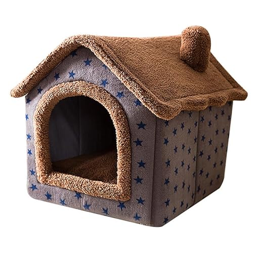 Gemütliches Plüsch-Höhlenhaus für Haustiere, niedliches, weiches, waschbares Nistbett für Hunde und Katzen Gemütliches Plüsch-Höhlenhaus für Haustiere, niedliches, weiches, waschbares Nistbett für Hunde und Katzen von yeeplant