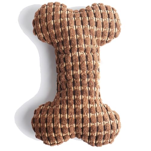 Hundespielzeug zur Zahnreinigung: Gefüllte Knochenform, interaktiv, weich, bissfest, lustiges Spielzeug für Haustiere Hundespielzeug zur Zahnreinigung: Gefüllte Knochenform, interaktiv, weich, bissfest, lustiges Spielzeug für Haustiere von yeeplant