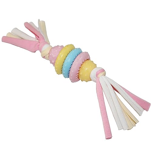 Kauspielzeug für Welpen, langlebiges Gummi und Kunststoff, interaktiv und tragbar, für Zahnreinigung und Beißen Kauspielzeug für Welpen, langlebiges Gummi und Kunststoff, interaktiv und tragbar, für Zahnreinigung und Beißen von yeeplant
